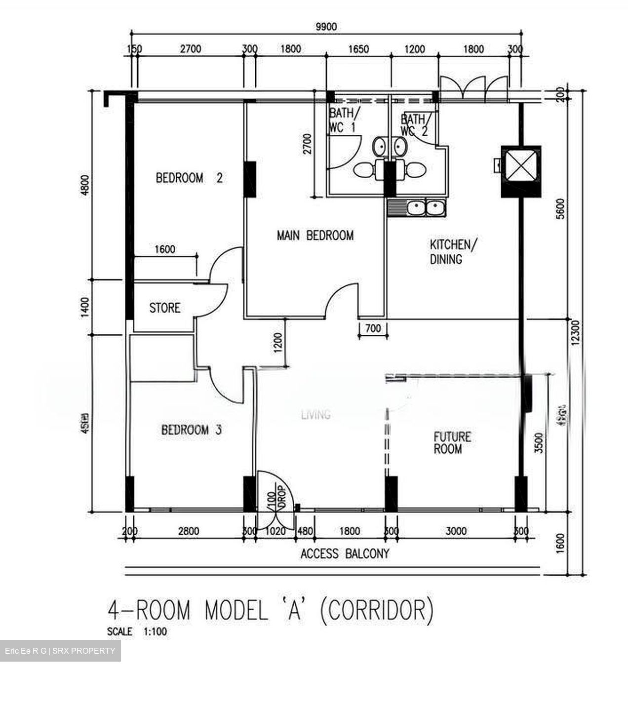Blk 280 Choa Chu Kang Avenue 3 (Choa Chu Kang), HDB 4 Rooms #627380671